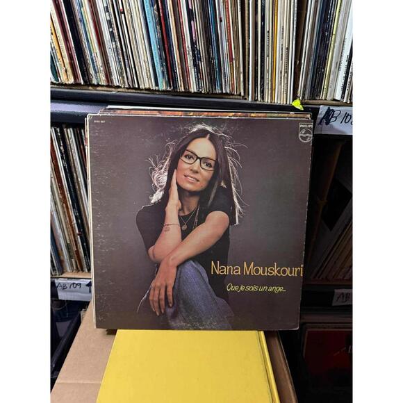 Nana Mouskouri – Que Je Sois Un Ange  Vinyl Record VG+ AB127 - Picture 2 of 2